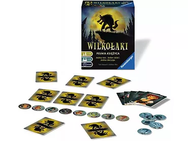 Ravensburger Gra karciana Wilkołaki. Pełnia księżyca