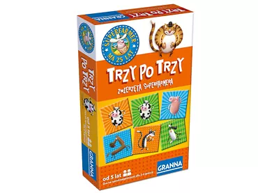 GRANNA Gra Trzy Po trzy Zwierzęta Superfarmera 02614