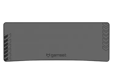 Biurko gamingowe GAMSET SNAKE 1.0 + Padholder + Podkładka XXL + 3 uchwyty