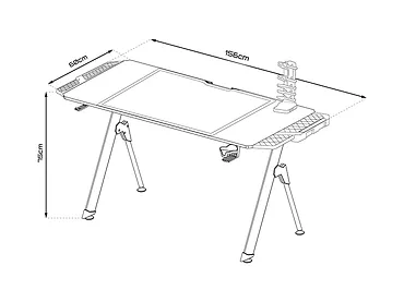 Biurko gamingowe GAMSET Falcon 1.4
