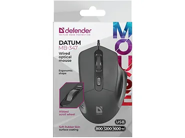 Mysz Defender Datum MB-347 Czarna