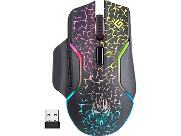MYSZ DEFENDER GM-067 ONESHOT OPTIC RF RGB 3200dpi 7P