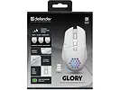 MYSZ DEFENDER GM-514 GLORY OPTIC RF RGB 3200dpi 7P BIAŁA