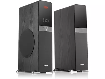 Aktywne kolumny głośnikowe 2.0  REAL-EL S-2030 Black