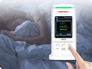 Inteligentny detektor jakości powietrza Habotest HT610