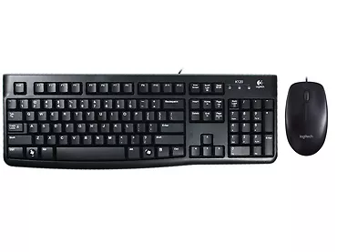 Zestaw Logitech Klawiatura K120 +Mysz M90 Black
