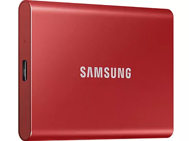 Przenośny dysk SSD Samsung T7 USB 3.2 500GB Red