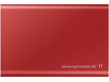 Przenośny dysk SSD Samsung T7 USB 3.2 500GB Red