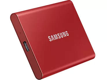 Przenośny dysk SSD Samsung T7 USB 3.2 500GB Red