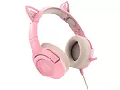 Słuchawki gamingowe Onikuma K9 RGB 7.1 Surround kocie uszy USB różowe