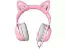 Słuchawki gamingowe Onikuma X11 kocie uszy USB różowe