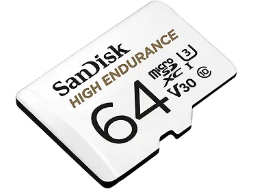Karta microSD SanDisk High Endurance 64GB +Adapter