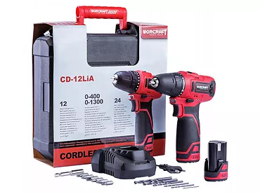 Wkrętarka akumulatorowa Worcraft CD-12LiA 12V