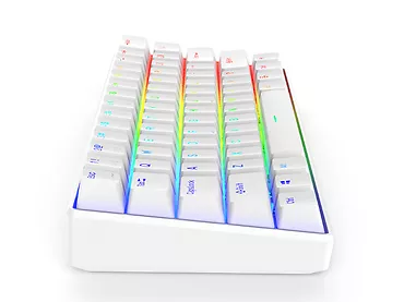 Krux Klawiatura gamingowa - Krux Neo PRO RGB Gateron Yellow BT