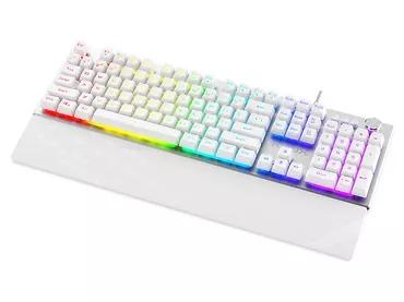 Klawiatura gamingowa Krux Frost Silver RGB Gaming