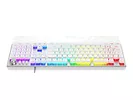 Klawiatura gamingowa Krux Frost Silver RGB Gaming