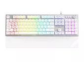 Klawiatura gamingowa Krux Frost Silver RGB Gaming