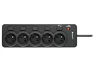 LISTWA ZASILAJĄCA TRACER POWERGUARD PRO 1.8 M BLACK