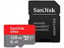SanDisk ULTRA microSDXC 128GB 140MB/s + SD ADAPTER