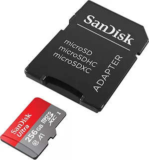 Karta microSDXC SanDisk ULTRA 256GB 150MB/s + SD ADAPTER