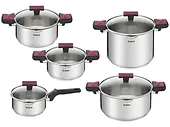 Zestaw garnków Tefal COOK&CLIP 10 elementów