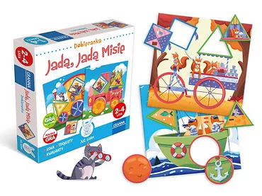 Gra planszowa Jadą, jadą misie  Granna 04274