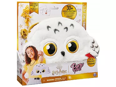 Purse Pets Harry Potter Sowa Hedwiga Interaktywna Torebka 30 Dźwięków