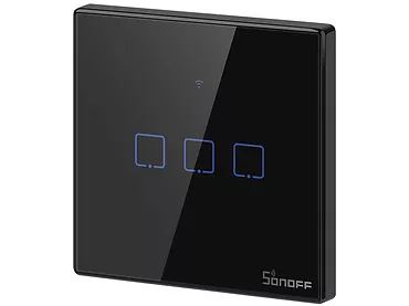 Dotykowy włącznik światła WiFi + RF 433 Sonoff T3 EU TX (3-kanałowy)