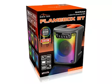 Głośnik Media-Tech FLAMEBOX BT Bluetooth 5.0 MT3176