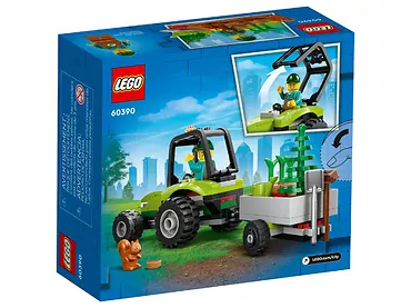 LEGO City 60390 Traktor w parku