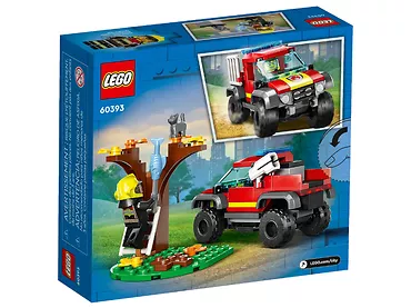 LEGO City 60393 Wóz strażacki 4x4 - misja ratunkowa