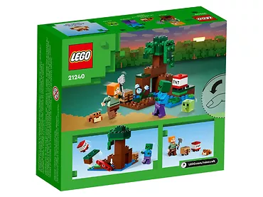 LEGO Minecraft 21240 Przygoda na mokradłach