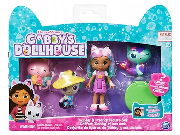 Koci Domek Gabi: Przyjaciele Gabi 4 figurki