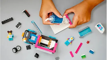 LEGO City 60384 Pingwinia furgonetka ze slushem