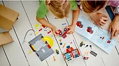 LEGO City 60375 Remiza strażacka i wóz strażacki