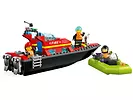 LEGO City 60373 Łódź strażacka