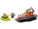 LEGO City 60373 Łódź strażacka
