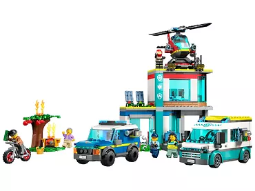 LEGO City 60371 Parking dla pojazdów uprzywilejowanych