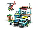 LEGO City 60371 Parking dla pojazdów uprzywilejowanych