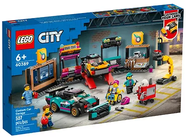 LEGO City 60389 Warsztat tuningowania samochodów