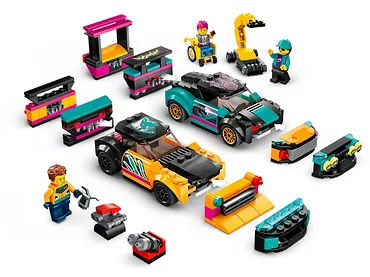 LEGO City 60389 Warsztat tuningowania samochodów