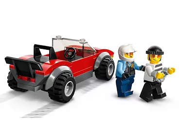 LEGO City 60392 Motocykl policyjny – pościg za samochodem