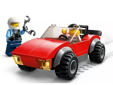 LEGO City 60392 Motocykl policyjny – pościg za samochodem