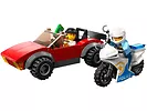 LEGO City 60392 Motocykl policyjny – pościg za samochodem