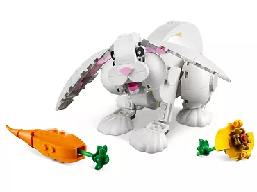 LEGO Creator 3 w 1 31133 Biały królik