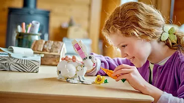 LEGO Creator 3 w 1 31133 Biały królik