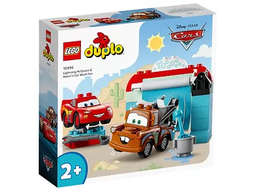 LEGO DUPLO - Zygzak McQueen i Złomek - myjnia 10996