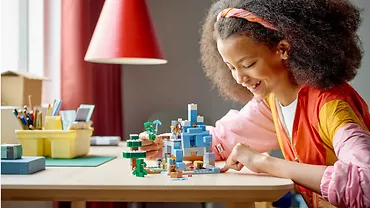 LEGO Minecraft 21243 Ośnieżone szczyty