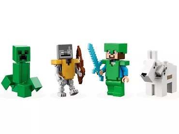 LEGO Minecraft 21243 Ośnieżone szczyty
