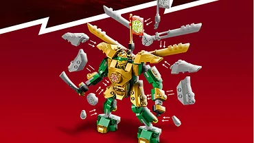 LEGO Ninjago 71781 Starcie Lloyda z Mechem EVO